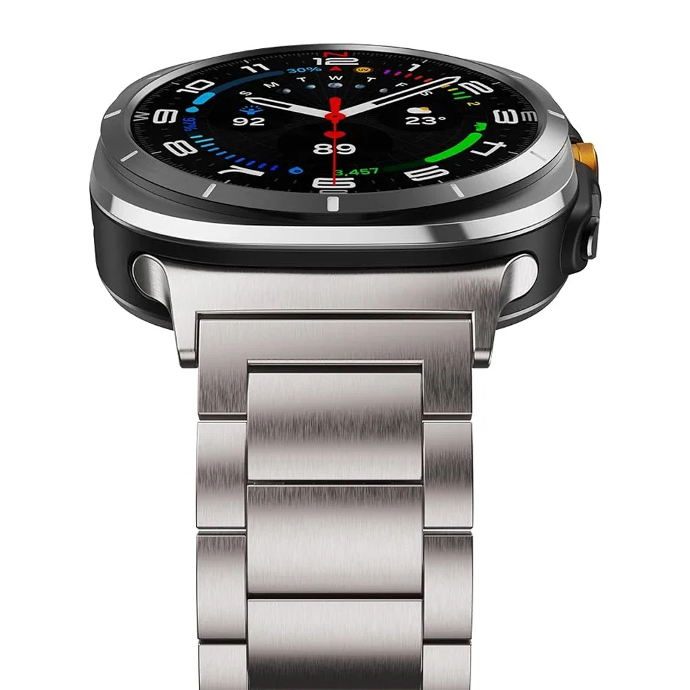 

Titanium Band for Samsung Galaxy Watch 7 Ultra 47mm Men Business Metal Luxury Bracelet for SAMSUNG GALAXY ULTRA 47MM 47 Correa