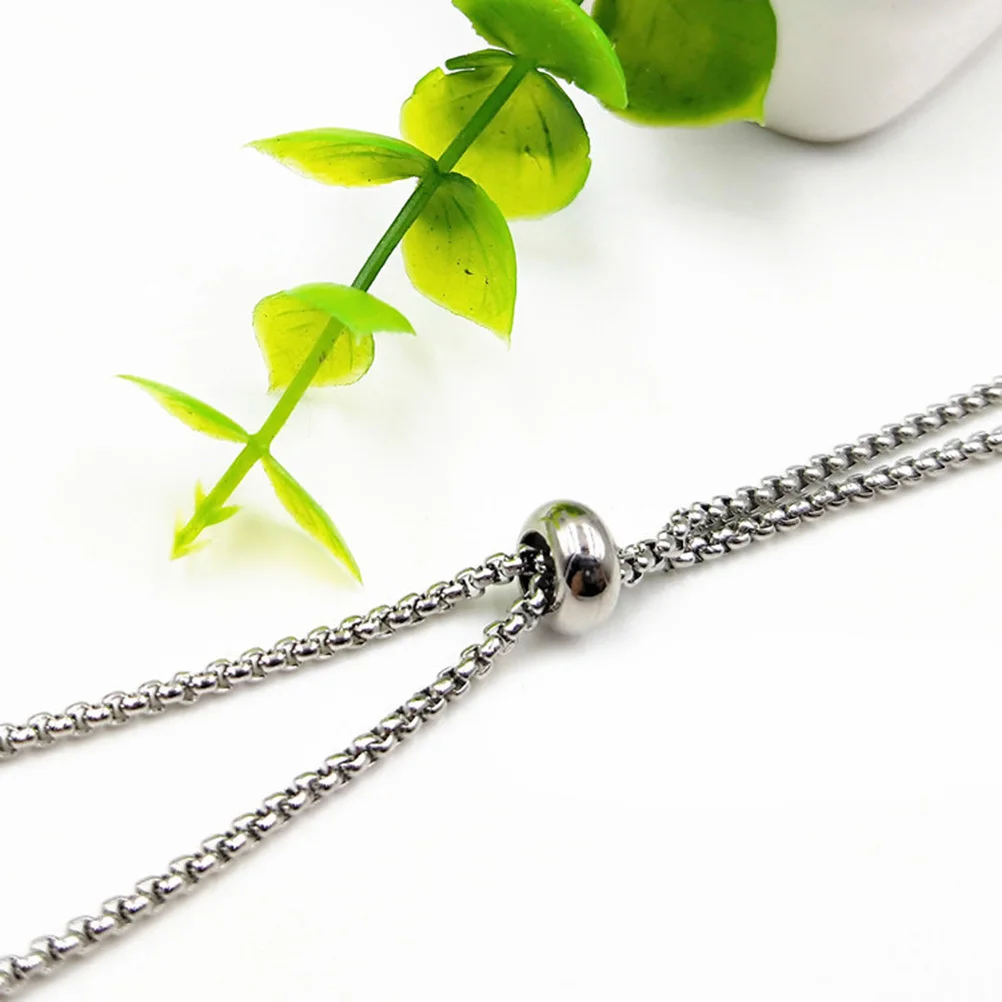 

20Pcs 8Mm Stainless Steel Stopper Beads Environmental Protection Smooth Finish for Style DIY Jewelry Craft Home Shop Use