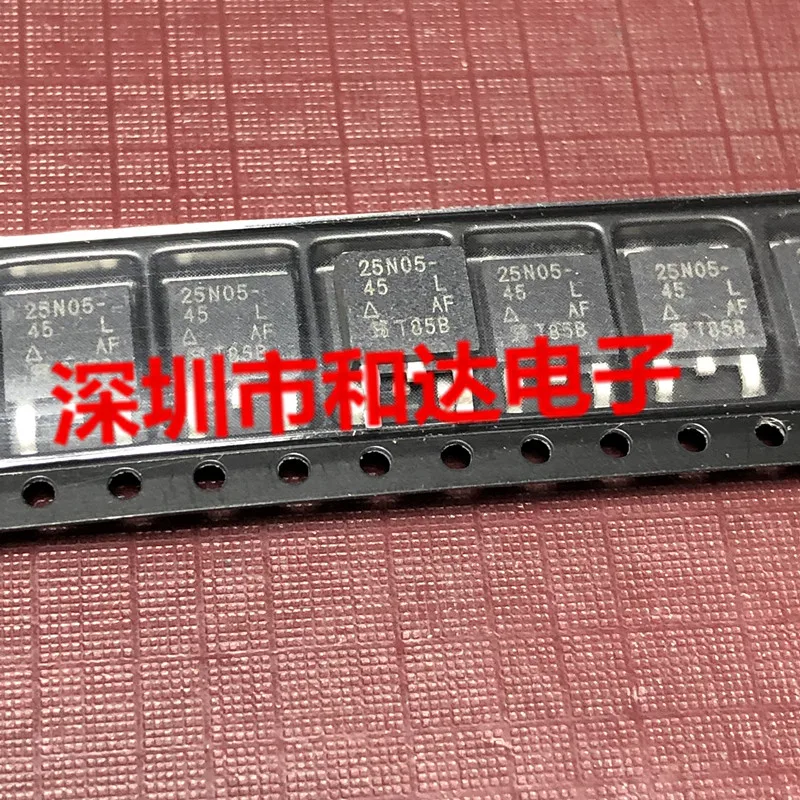 20pcs orginal new 25N05-45L SUD25N05-45L TO-252 50V 25A Excellent price