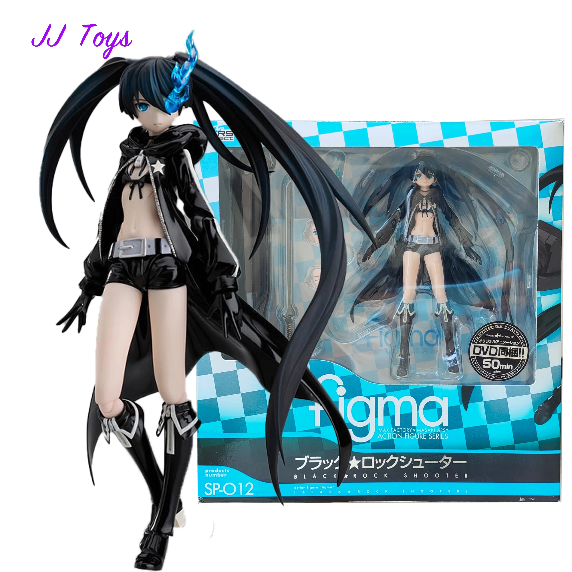 

15cm Black Rock Shooter Anime Figures Kuroi Mato Action Figure model Doll Collection Toys Gifts