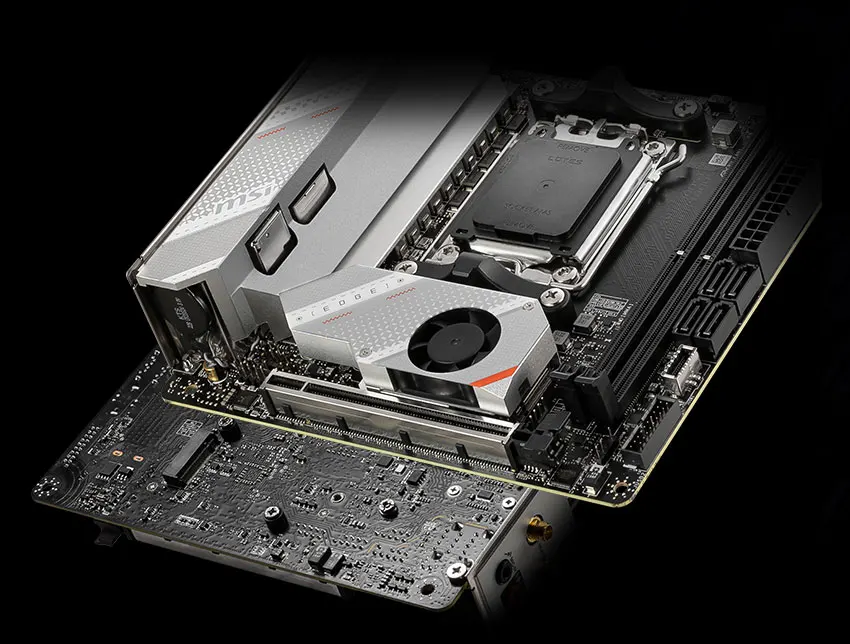 Nuevo enchufe MPG B650I EDGE WIFI AM5 para juegos de escritorio 7900X placa base compatible con CPU AMD 7000 DDR5 RAM