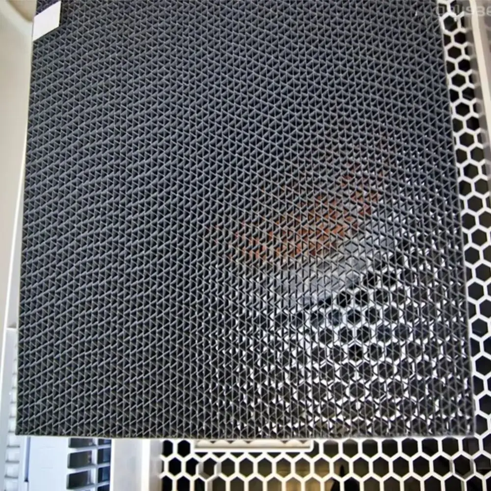 فلتر حفاز لإزالة الروائح الكريهة باللون الأسود عالي الجودة لأجزاء فلتر تنقية الهواء DaiKin MC70KMV2-N MC70KMV2-R MC70KMV2-K MC70KMV2-A