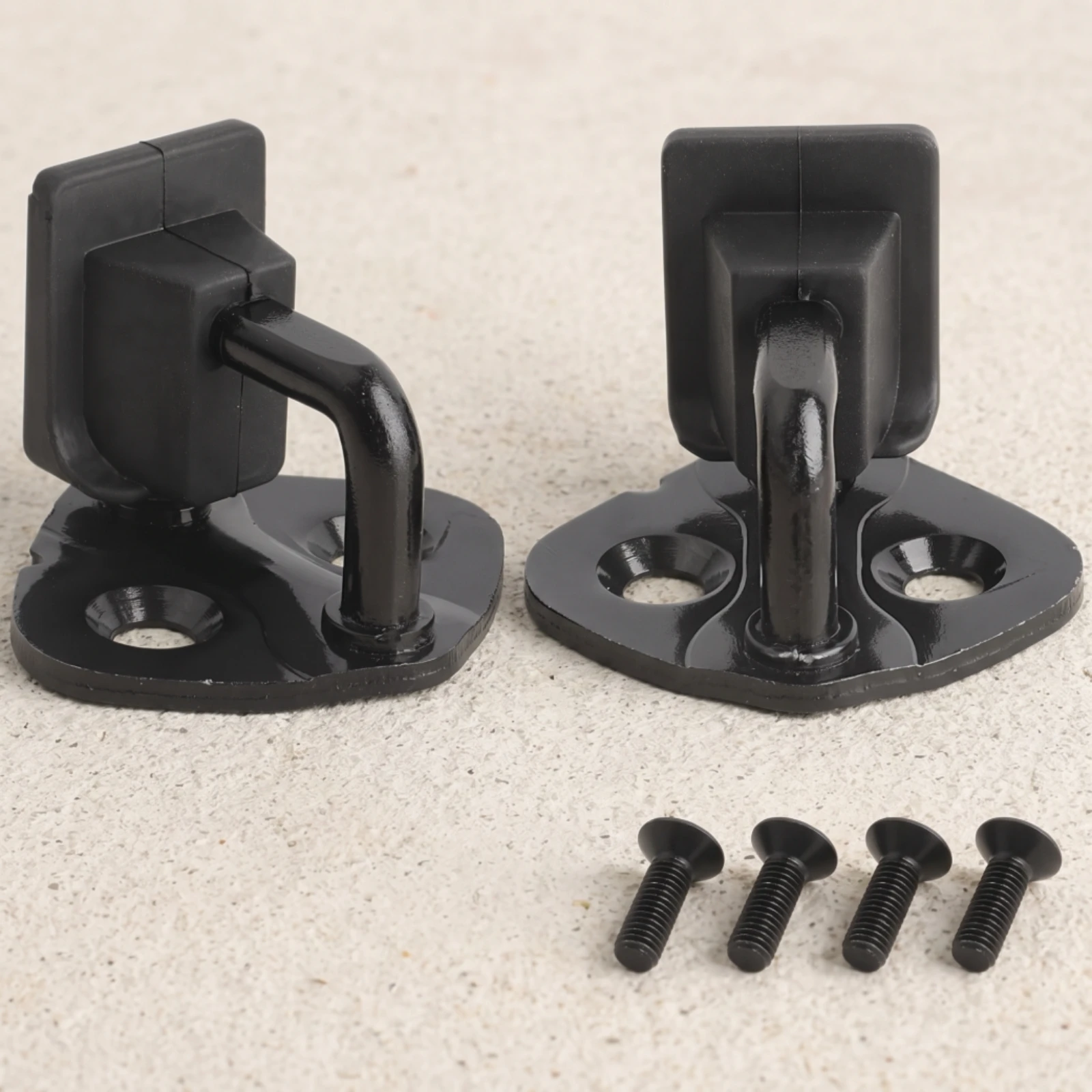 Door Lock Striker Pin Glossy Black Door Latch Striker Pin Auto Part High-Strength Hardware Heavy Duty for DIYers, Car Repair