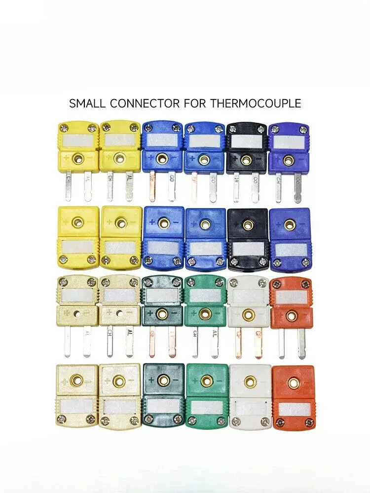 Type K thermocouple plug socket SMPW-K/T/J/E/N/U/R/S-M/F small connector probe