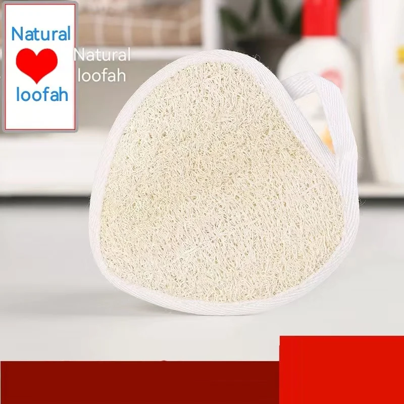 

Bath towel Grown loofah Heart-shaped bath rub Melon Flesh Hotel household bath towel Natural plant face towel Dishwashing towel