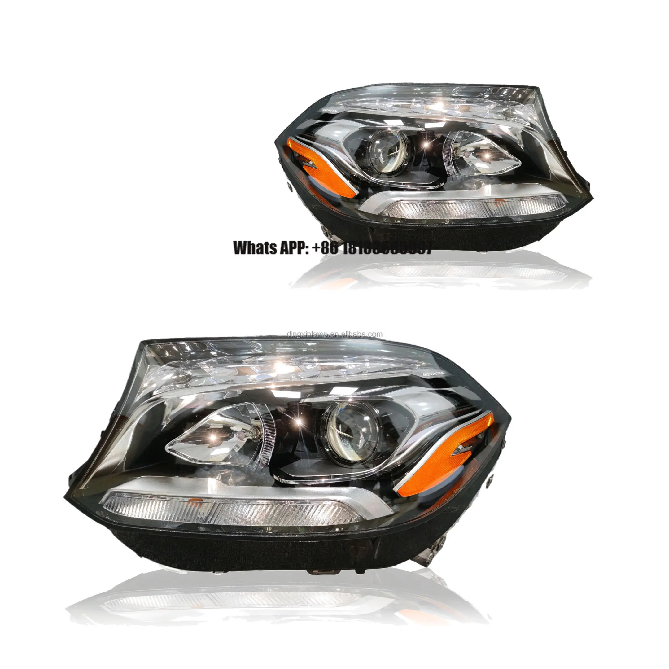 

High Quality Car Accessories Headlamp Headlight for Mercedes benz GLS GLS350 GLS400 GLS450 X166 X167 Head Lamp 2013-2017