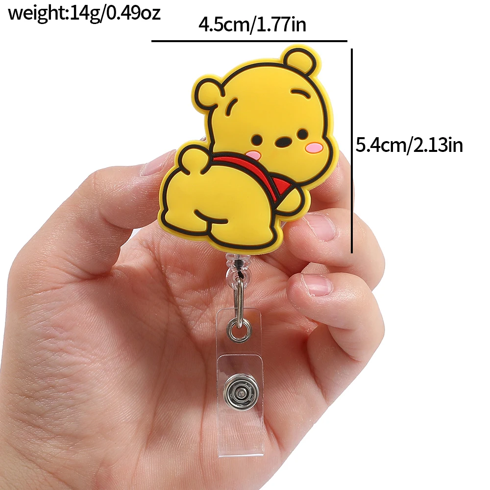 ديزني ويني ذا بوه تلسكوبي ممرضة طبيب شارة التمرير كليب مستشفى الطبية طالب معرف حامل المفاتيح