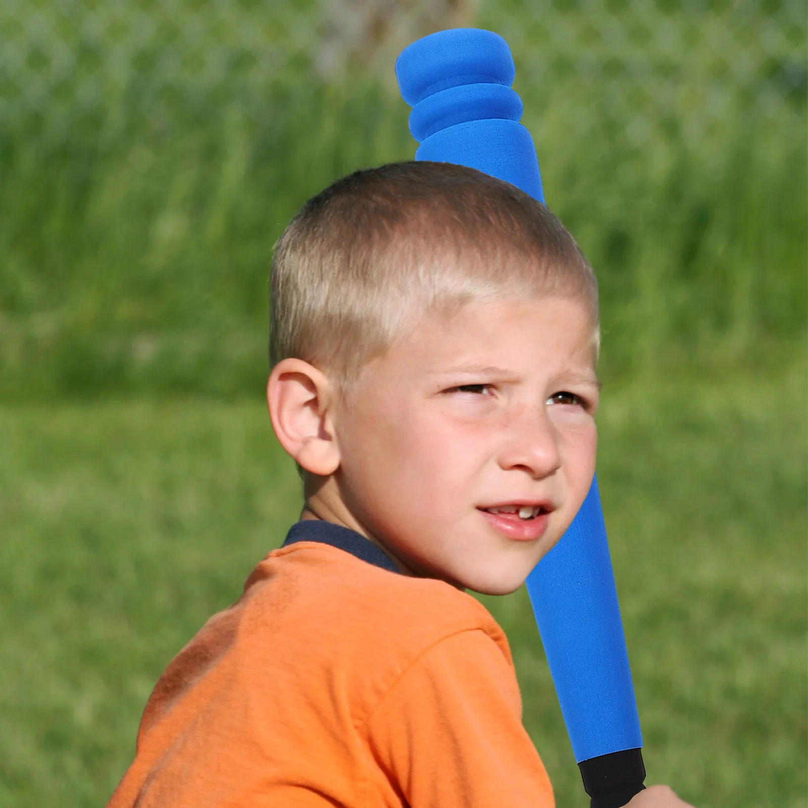 1 Juego 1 Juego de bate de béisbol para niños, juguete ligero y seguro para deportes al aire libre para niños, habilidades motoras, coordinación mano-ojo