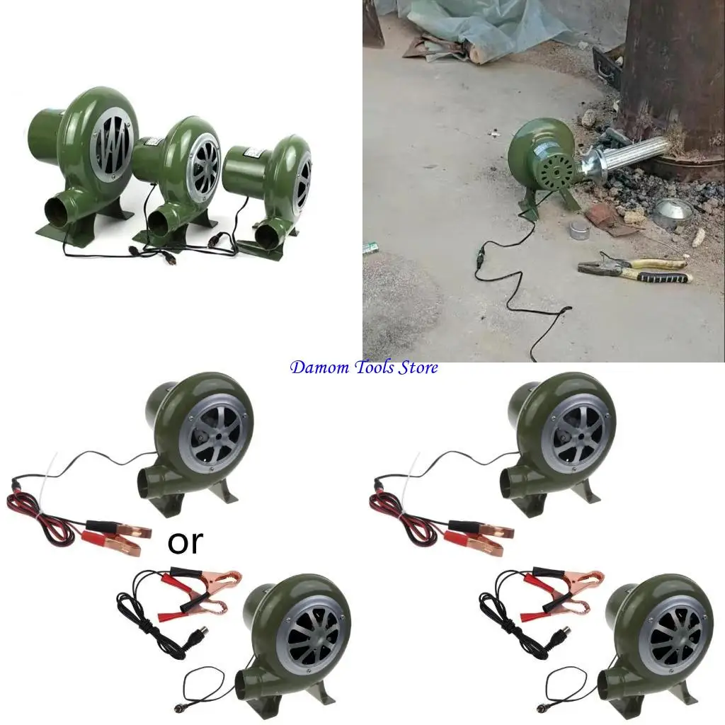 

57BE Electric Charcoal Chimney Starter BBQ Fan Blacksmith Blower Grill