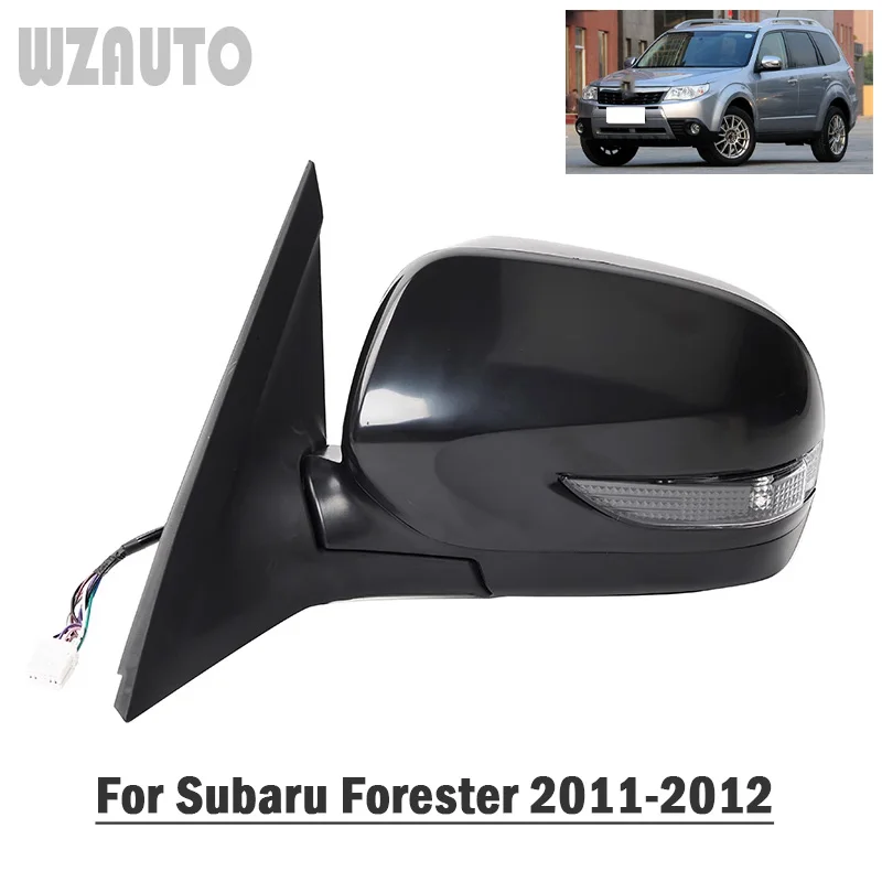 

Авто дверное крыло, боковое зеркало заднего вида в сборе для моделей Subaru Forester 2011 2012, 9 проводов с указателем поворота, складное питание