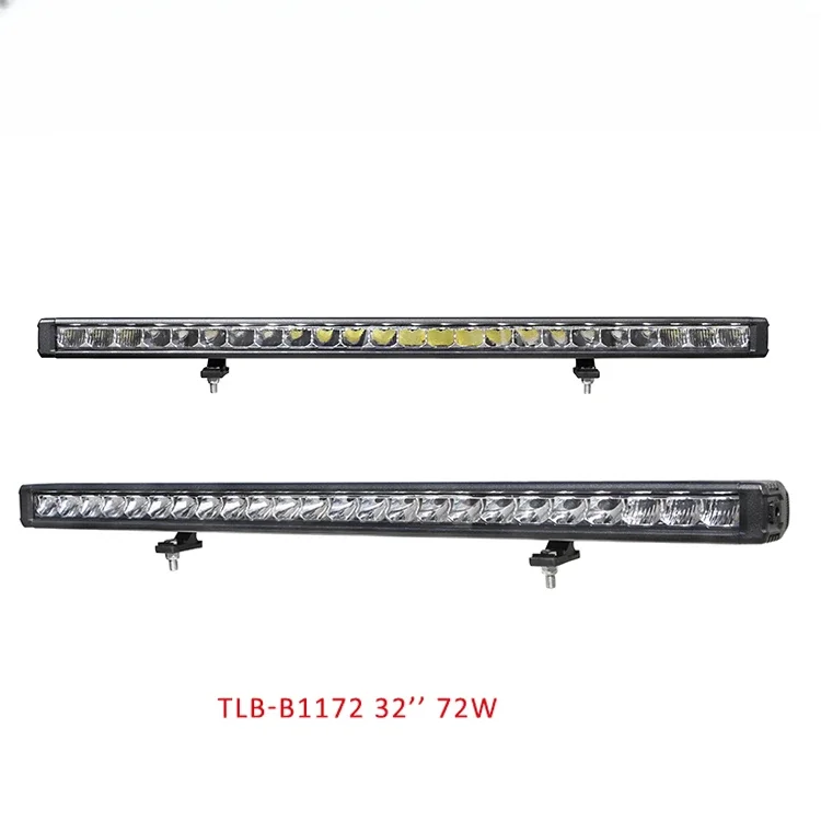 

6480lm Hilux Truck UTV ATV led light bars off road 4x4 32 inch led light bars single row led light bars