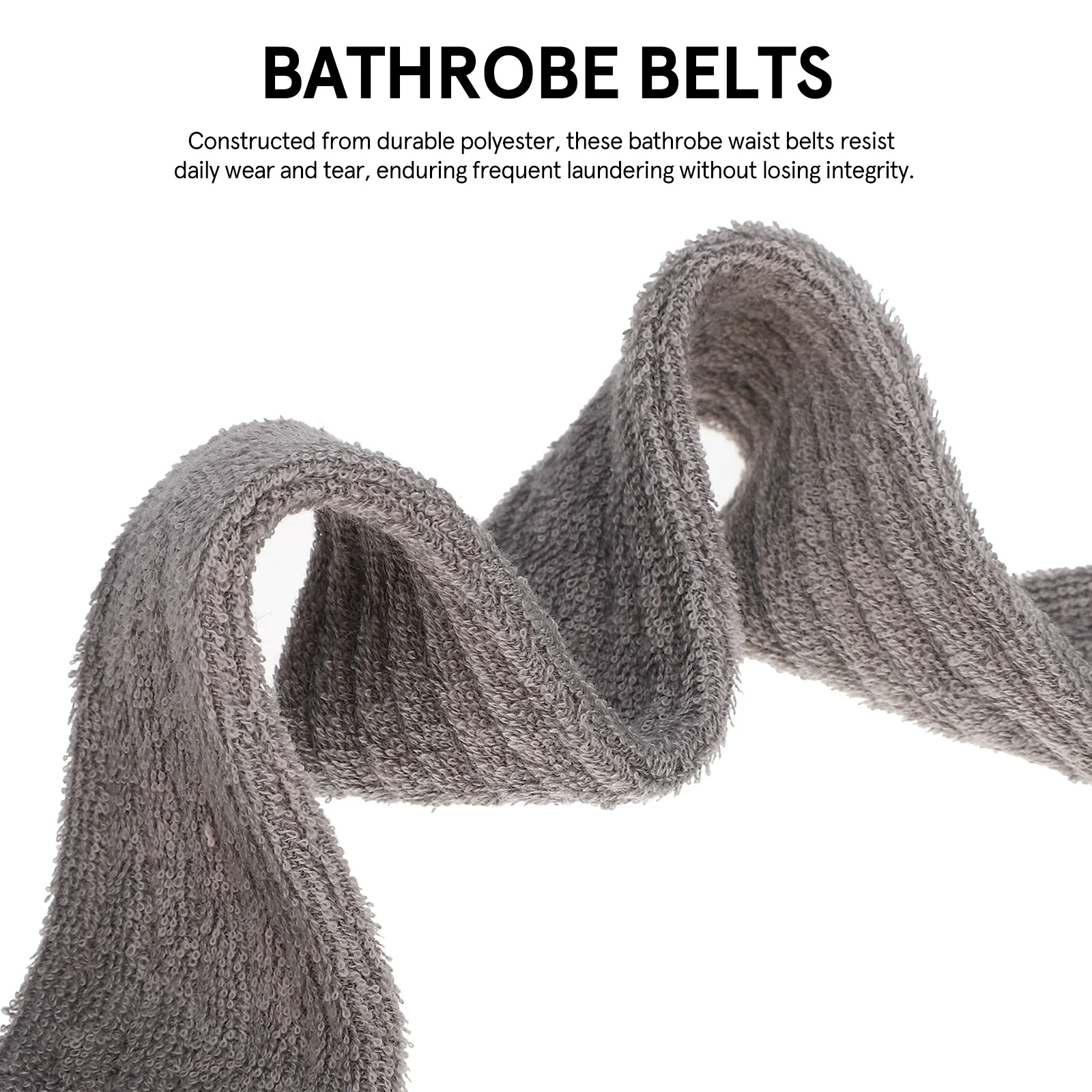 2 pezzi cinture per accappatoio sostituzione cravatte universali cinghie in poliestere morbido per donna uomo pigiama accappatoio cinture abito da notte cravatte in vita