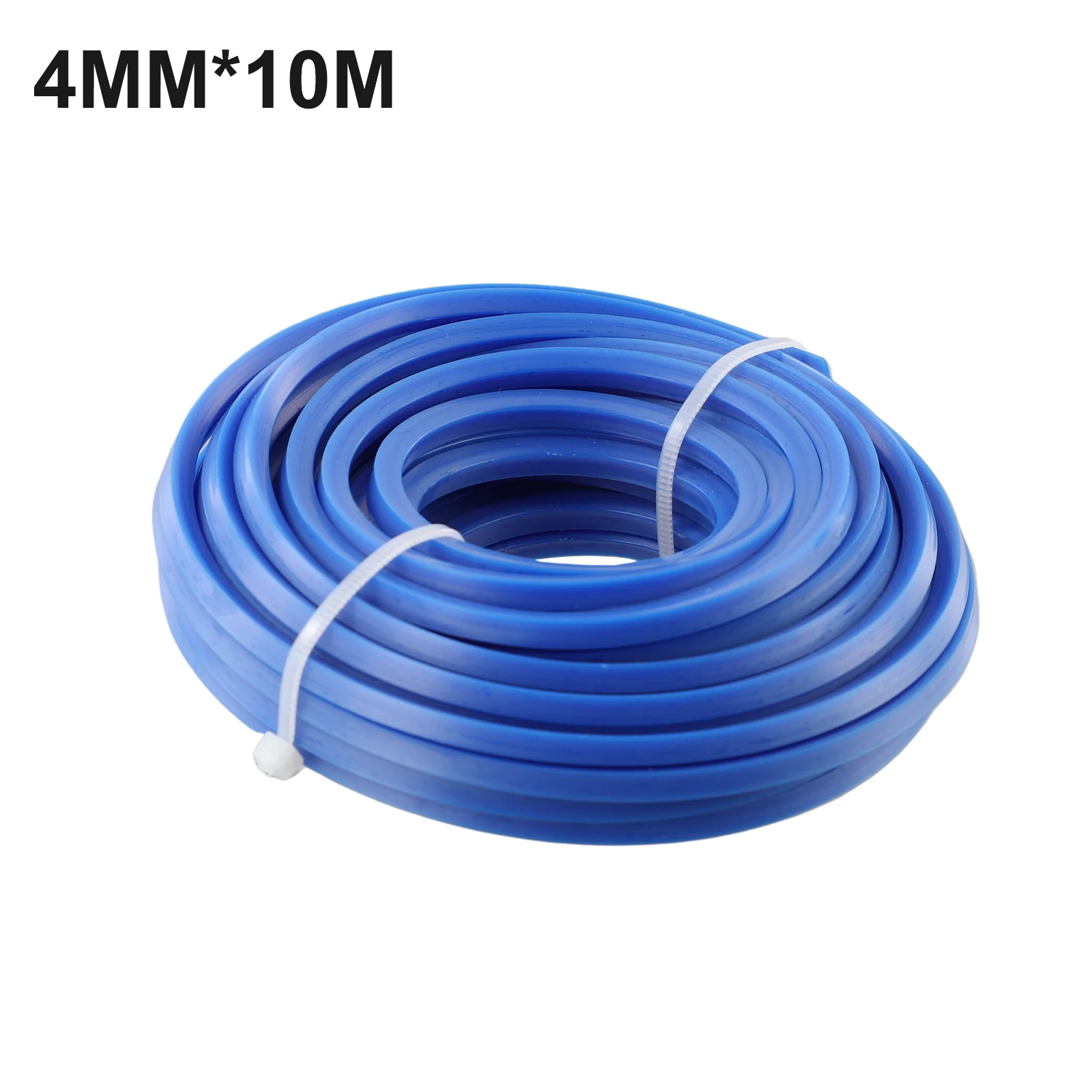 Cord corda trimmer linha de substituição de náilon aparador quadrado 4mm x10m peças de reposição para ferramentas elétricas de jardim