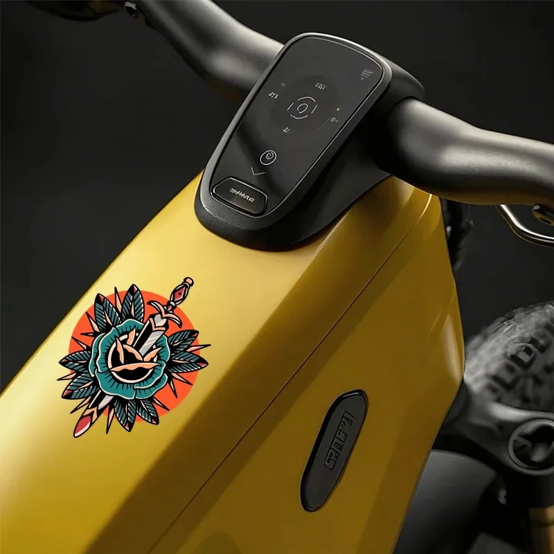 

bicycle safety stickers - bicycle frame reflective anti-theft warning stickers, waterproof and durable, with higher visibility