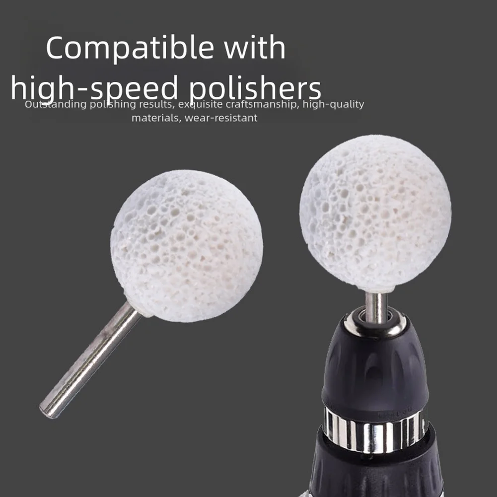 

Car Tyre Grinding Head Rasp Puncture Brush Buffer Polishing Golf Ball Shank Tool For Cleaning And Finishing Recessed Areas