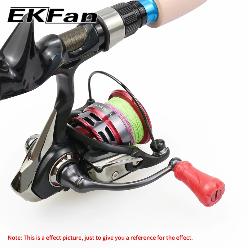 Perilla de manivela EKFan POM para spinning y baitcasting - imagen 3