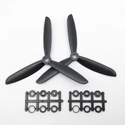 1/2 pairs 5045/6045 3-blade Propeller 5x4.5 6x4.5 CW CCW for RC FPV Drone Airplane Fixed Wing Part