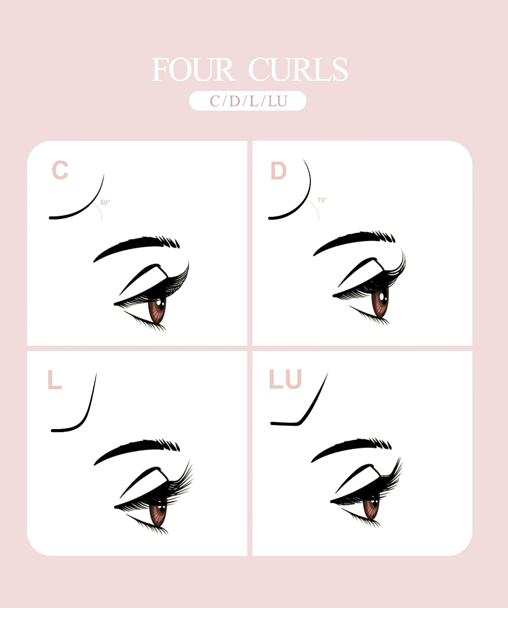 SAKURAHANA Automatische Blüte W-förmige Blüte 6D 7D 8D Vorgefertigte Fächer C/D/L/LU Curl Mink Individuelle Wimpern – Detail 8