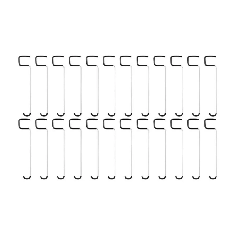 KX4B 24 Pieces Tree Growth backs 7 Inch Corrosion Resistant Wire with Soft Coating for Home and Garden Use