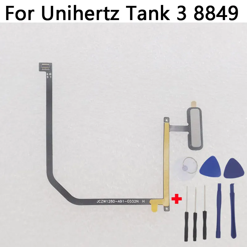 

Unihertz Tank 3, отпечаток пальца, новый оригинальный резервуар 3, кнопка датчика отпечатков пальцев, гибкий кабель FPC для смартфона Unihertz Tank 3 8849
