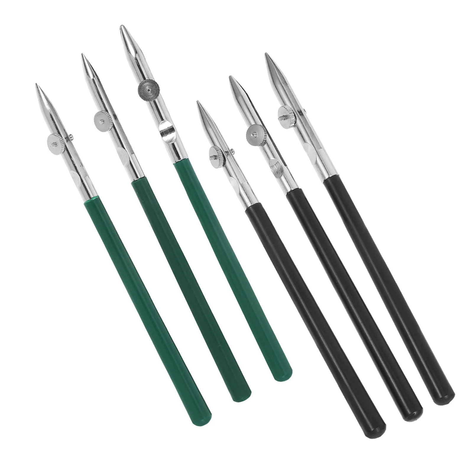6Pcs Ruling Pen Set Adjustable Fine Line Drawing Pens for Masking Fluid Cartography Technical Illustration Professional Art