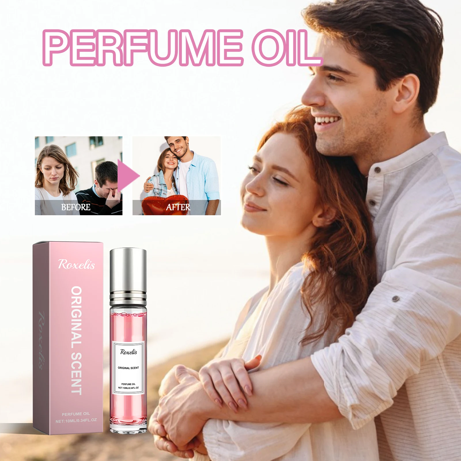 Pheromone Perfume Rose Fragrance Perfume Niche Floral Fragrance Fresh and Long-lasting Fragrance for Couples Dating