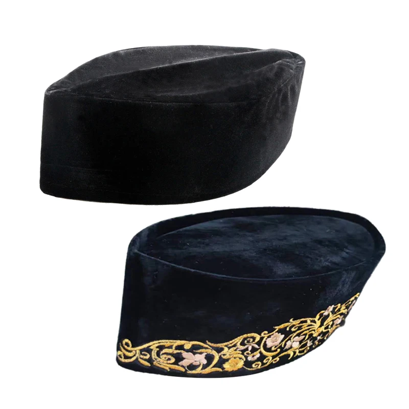 Southeast Asian Muslim Worship Hat Indonesia Songkok Men Fedora Hat Malaysia Boat Hat Islamic Prayer Hat Saudi Arabia Hijab