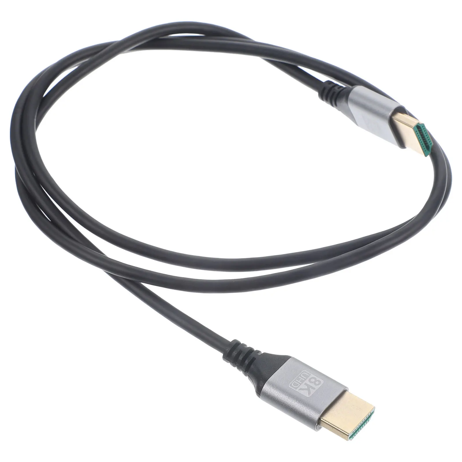 

1M 8K Video Cable Ultra Thin 19+1 Core High- .1 Male To Male Cord For Computer Monitor Projector Laptop Adapter