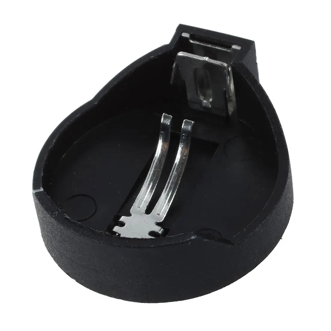 N11R- 10pcs Black Round Button Battery Holder Case for CR2032 2016 2025