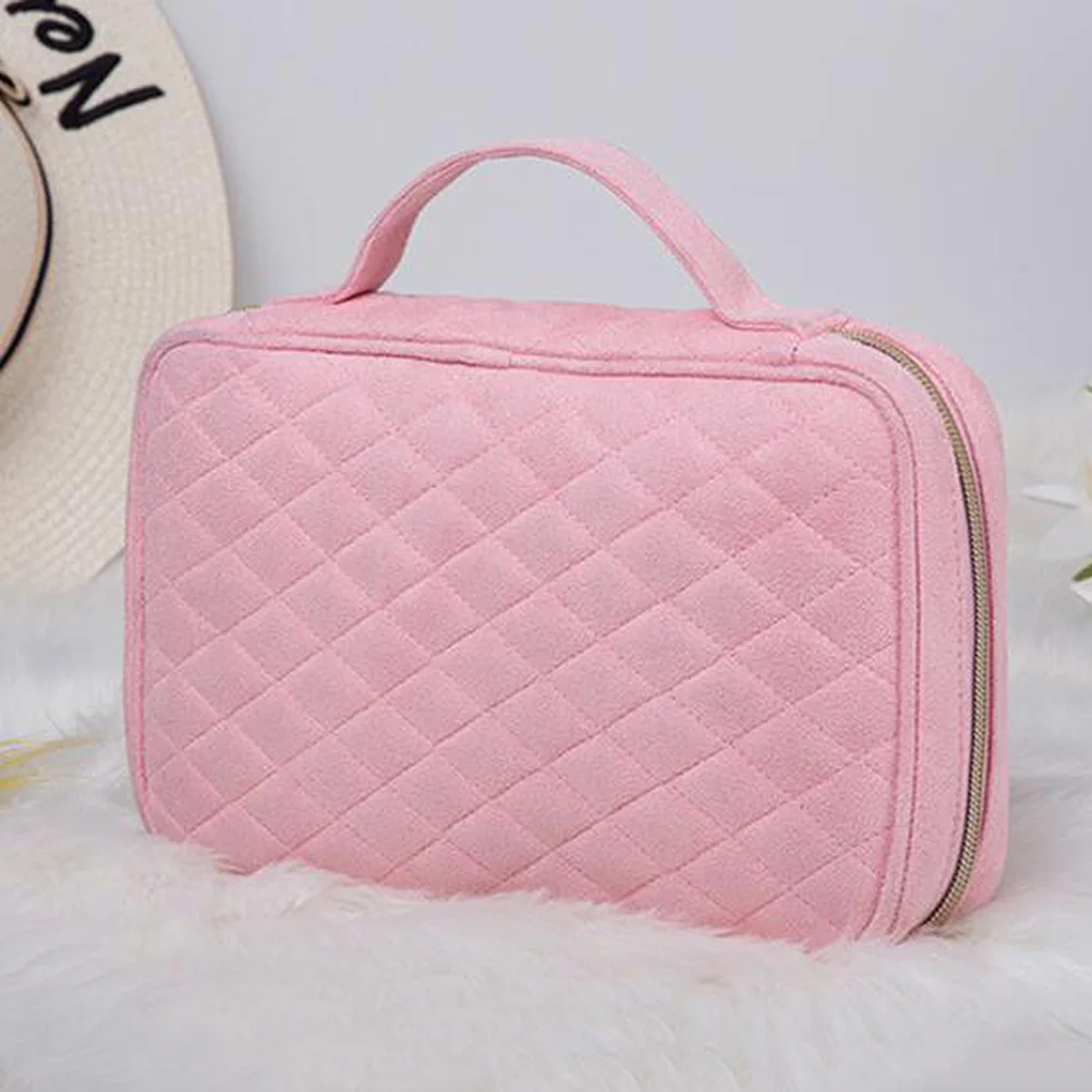Jewelry Storage Bag Portable Multifunction Carrying Case Organizer Protective Dustproof Necklace Earring Holder