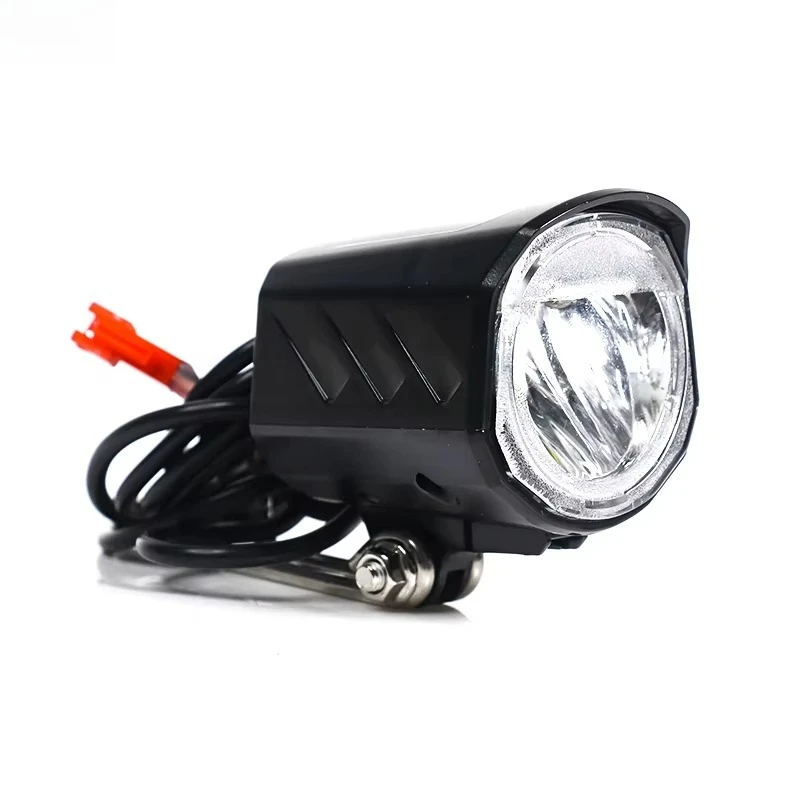 36-60V Waterproof Headlight for Engwe L20 E-bike, Safety Warning Light Bicycle Replacement Spare Parts
