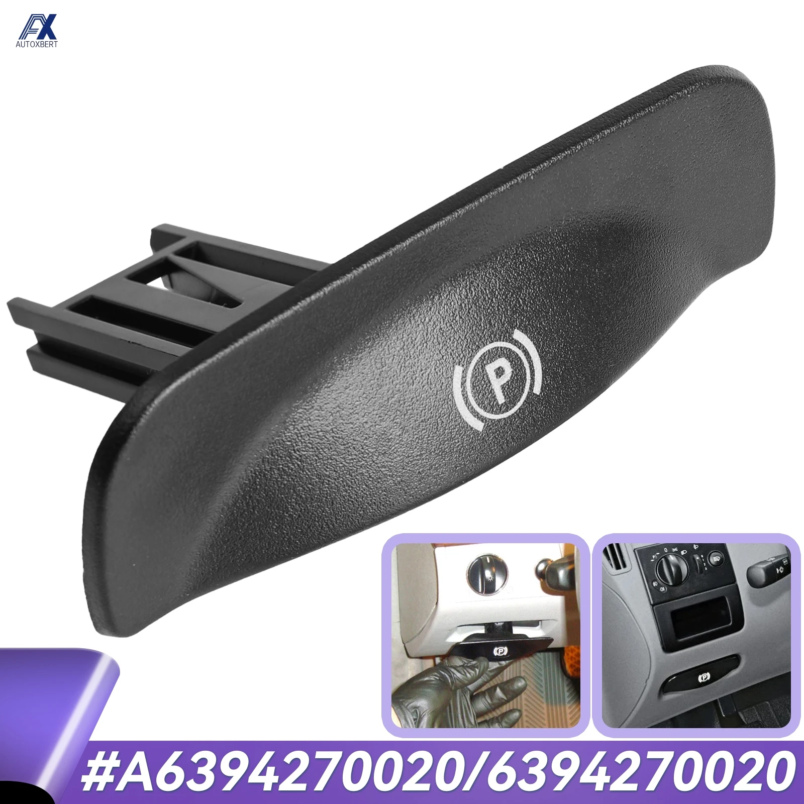 

A6394270020 Handbrake Lever Handle For Mercedes Benz Vito 639 Viano 2003-2015 Hand Brake Parking Brake Release Handle Car Parts