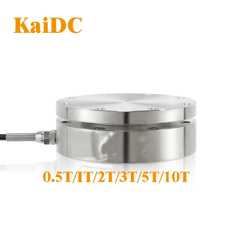 

High-precision planar cylindrical load cell miniature pressure sensor with large stress area 0.5t-10t force sensor and load cell