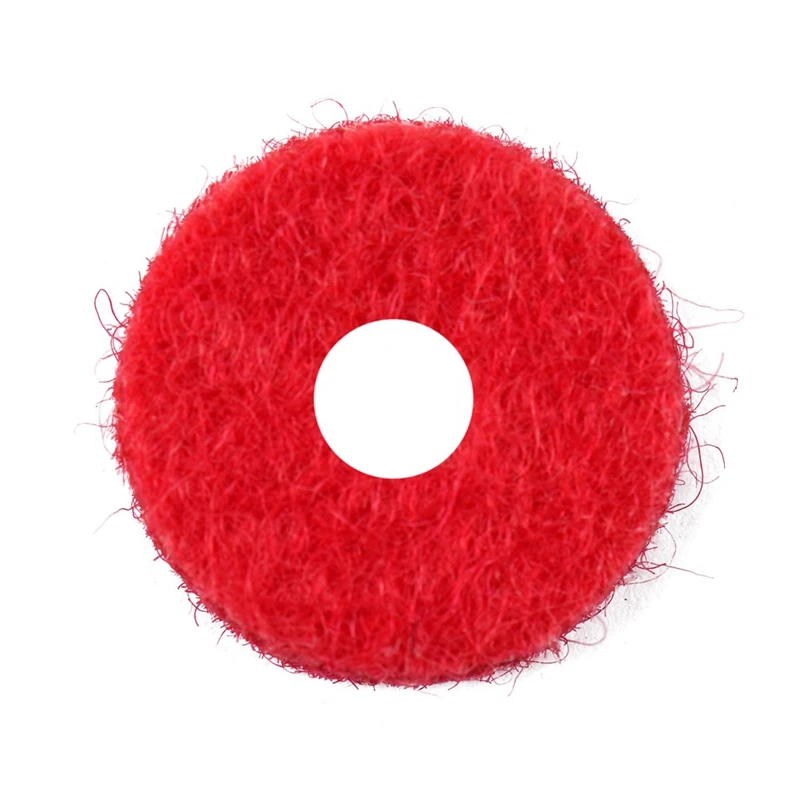 90Pcs Piano Felt Piano Washers Pads Piano Felt Balance Rail Punchings Washers Repair Parts Piano Tuning Accessories