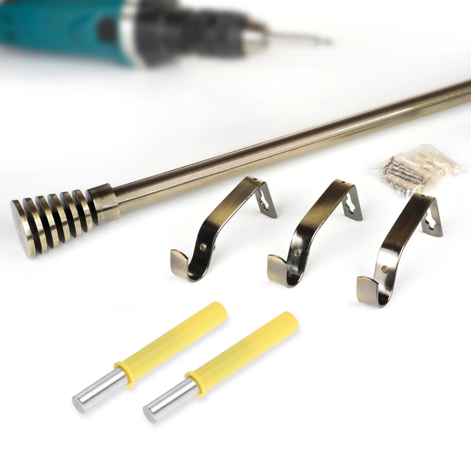 

4Pcs Hydraulic Toilet Seat Buffers Soft Close Damper Set Toilet Lid Trash Can Cabinet Door Buffer Silent Closing System Support