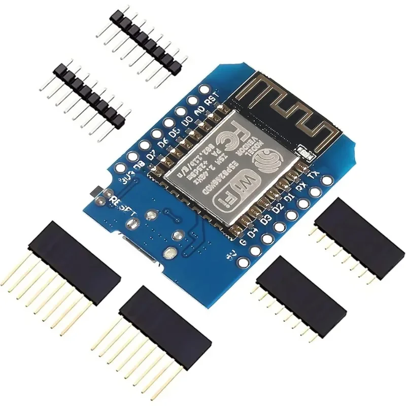 ESP8266 ESP-12F NodeMCU D1 لوحة تطوير صغيرة مع Type-C USB CH340C، وحدة WiFi متوافقة مع Arduino IDE