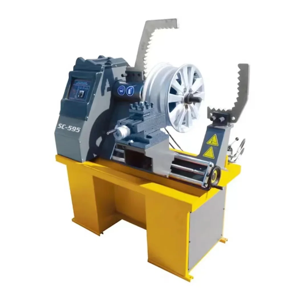 Fotografia 4: Máquina Automática de Reparo de Rodas Etop SC-595, Equipamento de Endireitamento de Rodas de Liga, Equipamento Automotivo