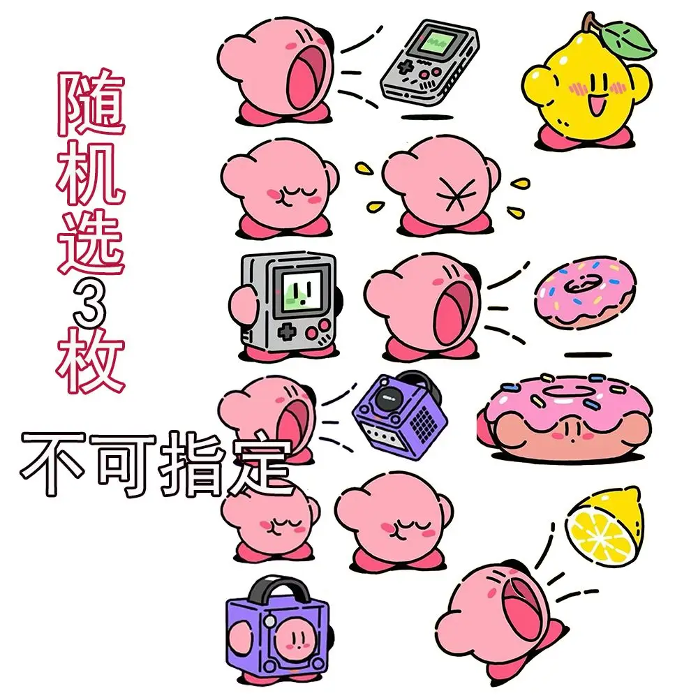 Kirby Strong Magnetic Refrigerator Magnet INS Style Decoration Magnetic Cute Sticker Fun Decorative Gift for Friends view 6