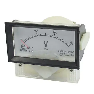 85 l17 AC 0-300V 150V 250V 450V 500V Analog Volt Spannung Voltmeter Meter Panel 1St