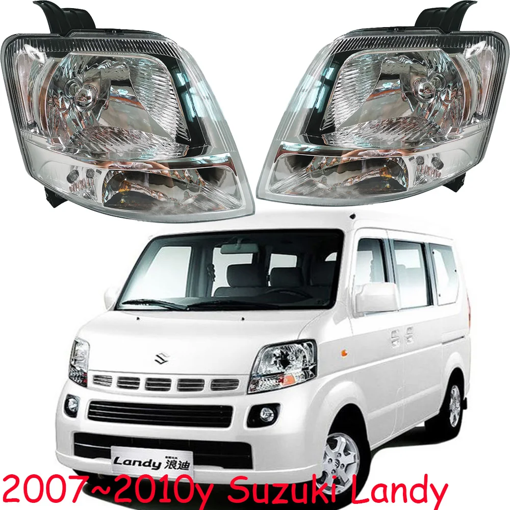 1pcs car bumpe headlamp For Landy headlight 2007~2010y car accessories head lamp for suzuki Landy fog light