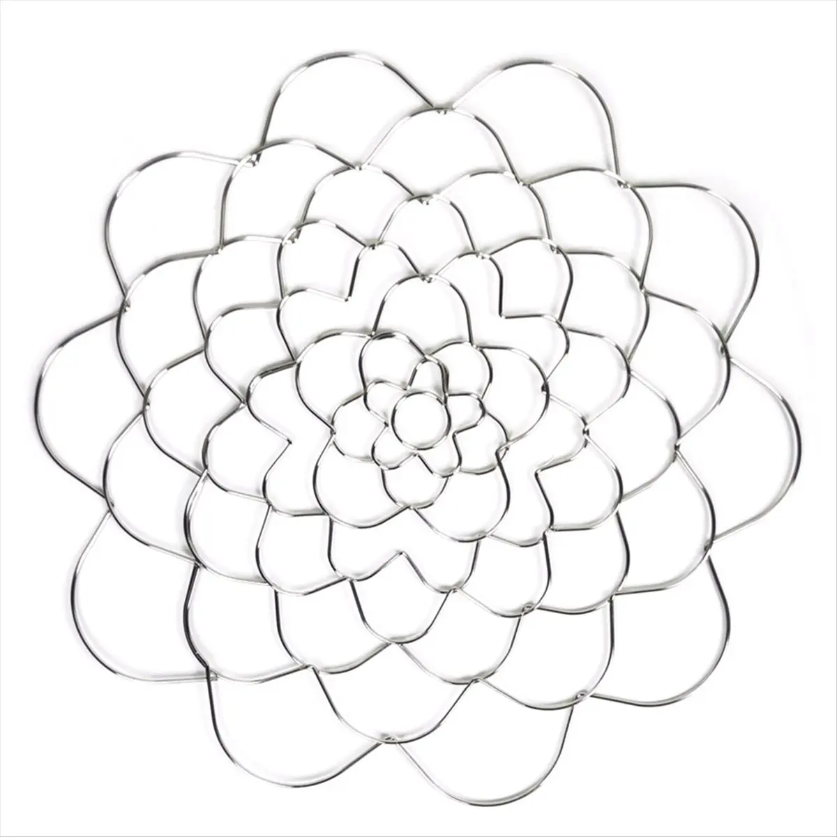 ABPP Flower Arrangement Holder Flower Arrangement Assistant Reusable Stainless Steel 8inch