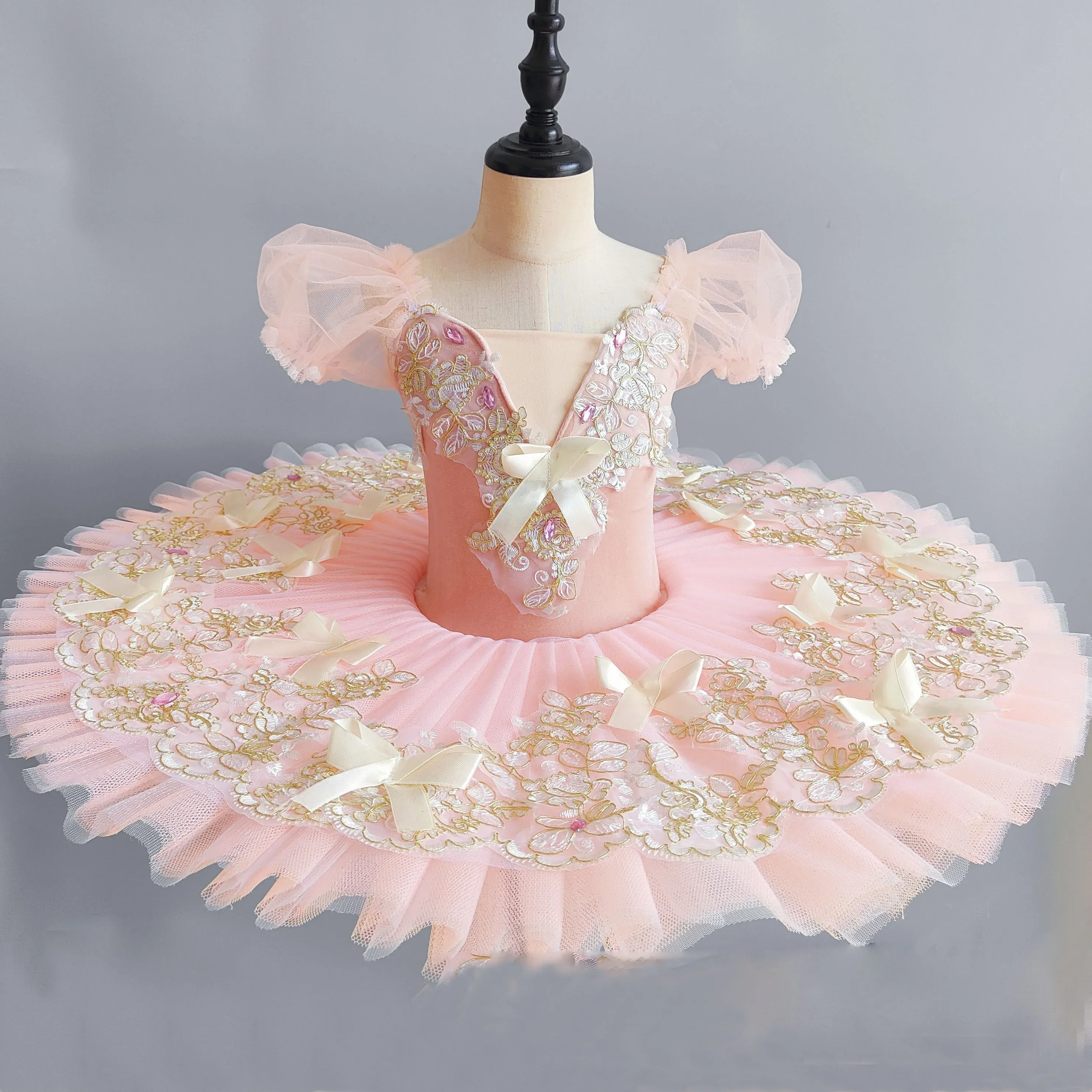 

New Professional Ballet Tutu Ballet Dresses For Adults Child Pancake Swan Lake Ballerina Tutu Ballroom Dance Dress Girl