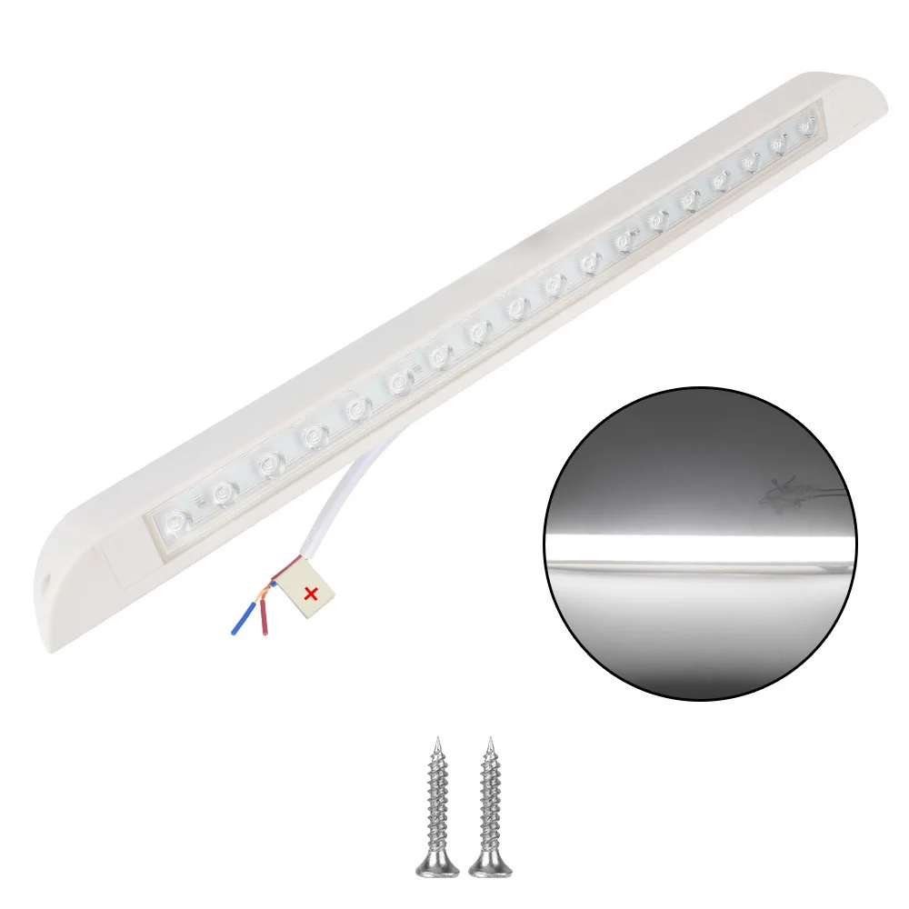 屋外キャンプライト機器、RVキャラバンインテリアウォールランプ、オーニングランプ、トレーラーエクステリアランプ、6000k、12-28v