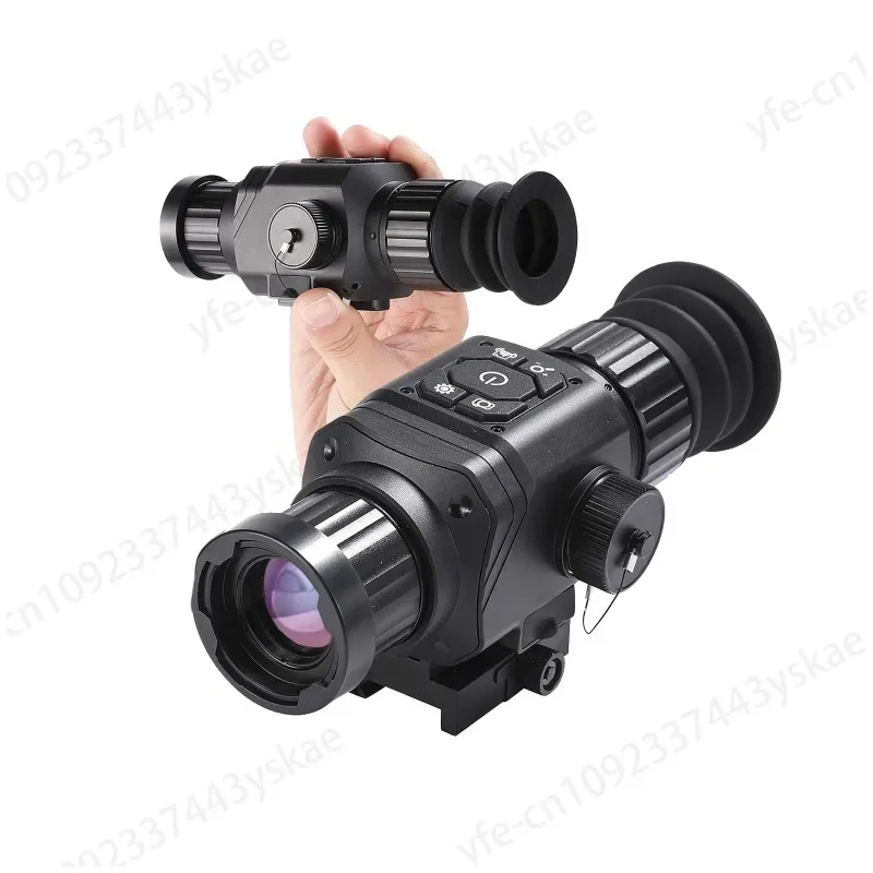 Night Hunting Scope Thermal Bait Sight Telescope Airsoft Monocular Long Reach Gear Telescopic Sights to Hunt Look 256x192