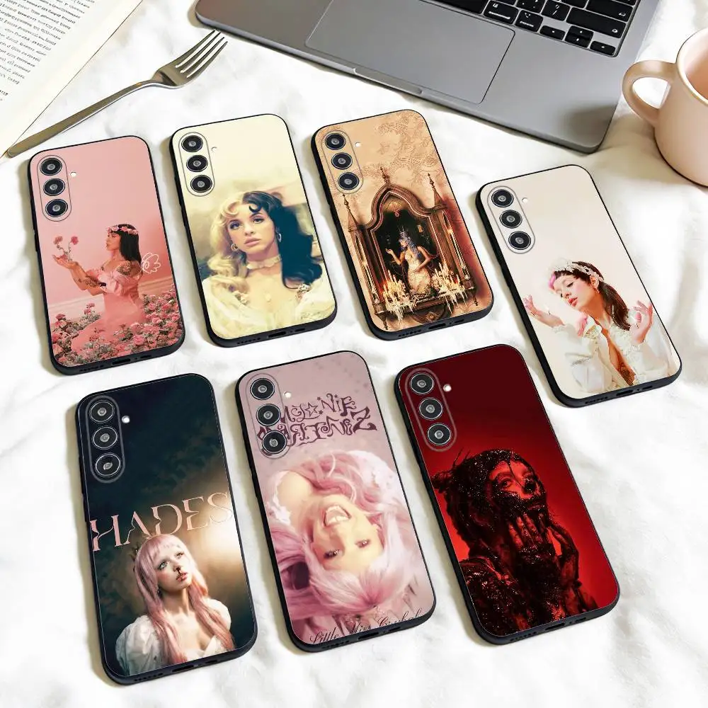 M-Melanie M-Martinez   phone Case For Samsung Galaxy A73,A72,A71,A70,A53,A52,A51,Others Soft Black Shell
