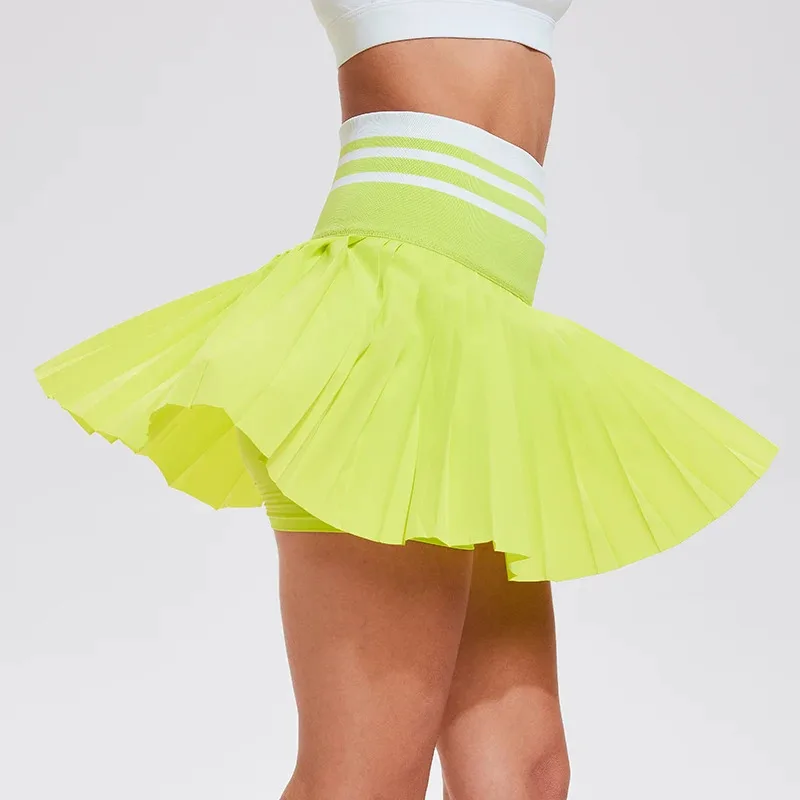 SharpStar Women's Sports Pleated Skirt High Waist Golf Tennis Skort Gym Fitness Running Yoga Athletic Workout Skirt 3XL