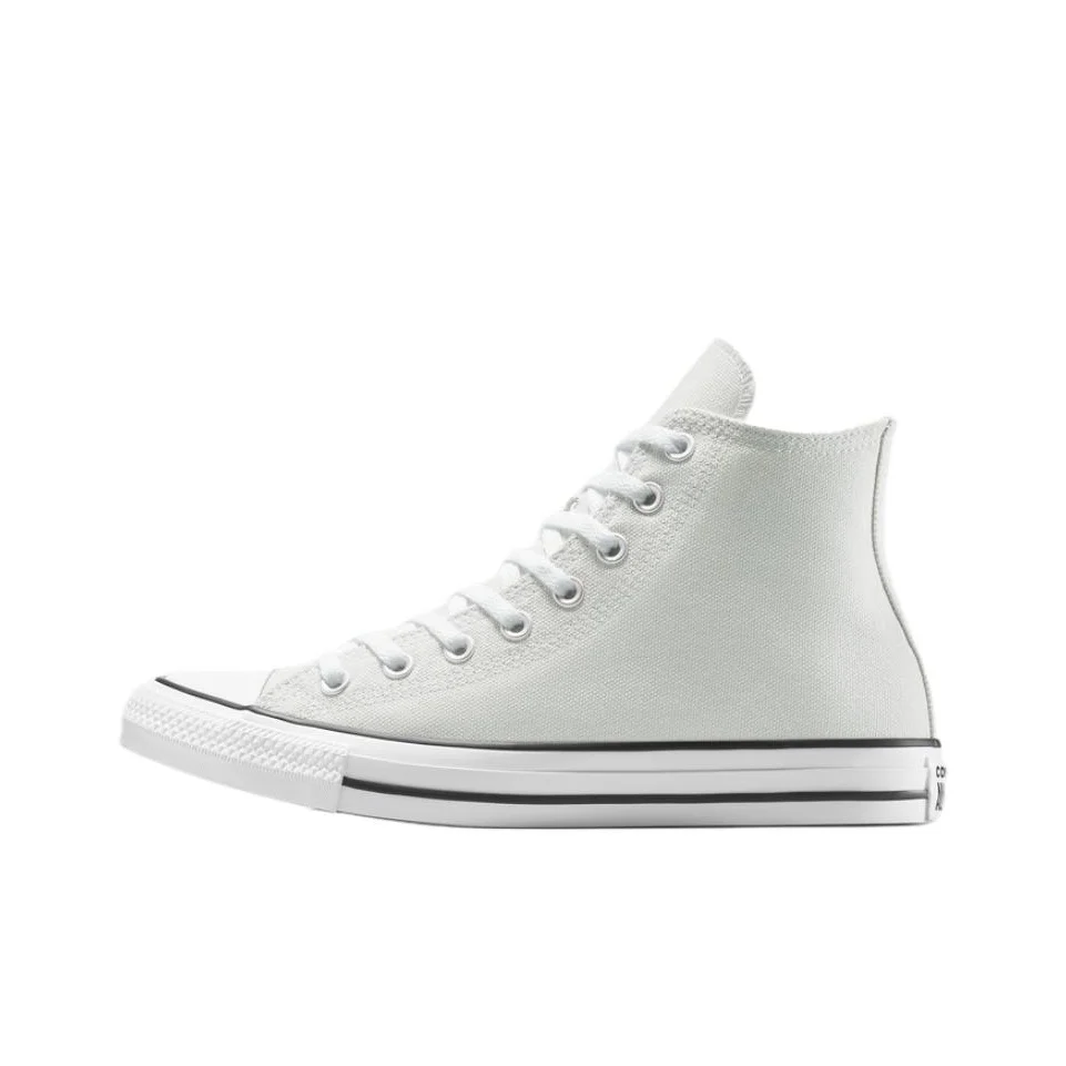 POIZON Converse All Star Tênis de lona de cano alto unissex cinza
