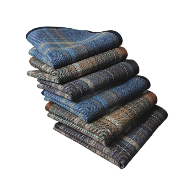 652B Commercial Affairs Handkerchief for Male 40x40cm Wedding Party Pocket Square