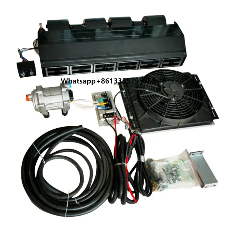 

Electric 12v 24v Aire Acondicionado air Car Ac Kit air Conditioning Parking Cooler