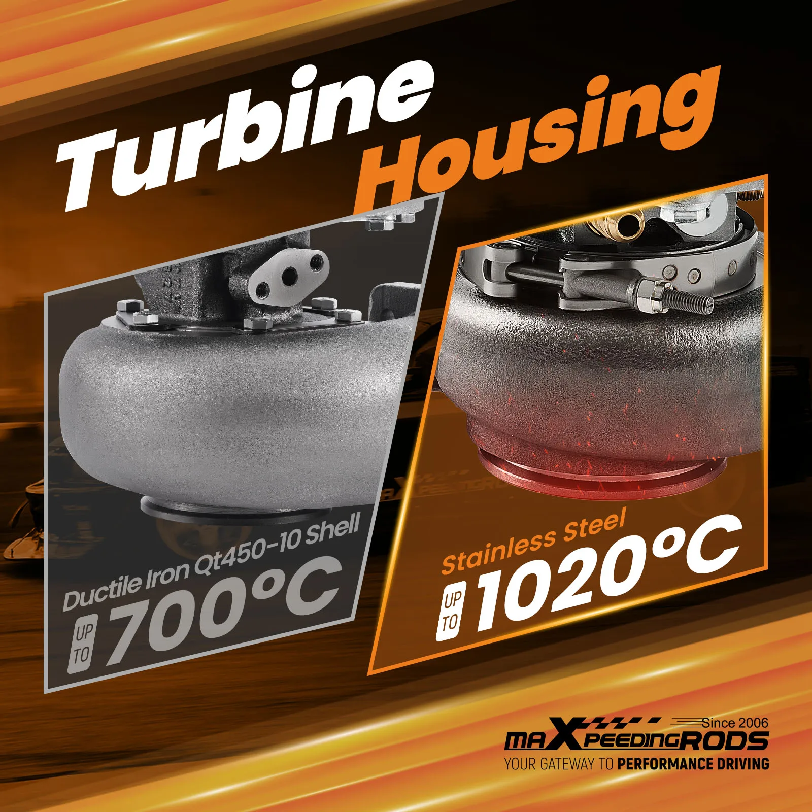 Billet Universal Turbo Charger For 2.0-5.5L Billet Wheel Water Cooled Turbocharger 700-1050Hp Horsepower